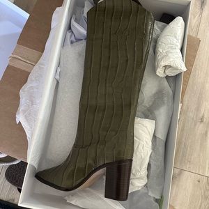 Gorgeous Schutz boots!! Never been worn. Bought two sizes.